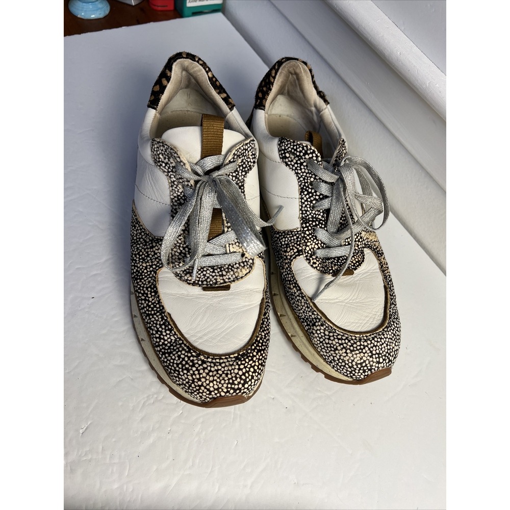Madewell Shoes Womens 10M Mens 8.5M‎ MA503 Trainers Sneakers Leather Calf Hair